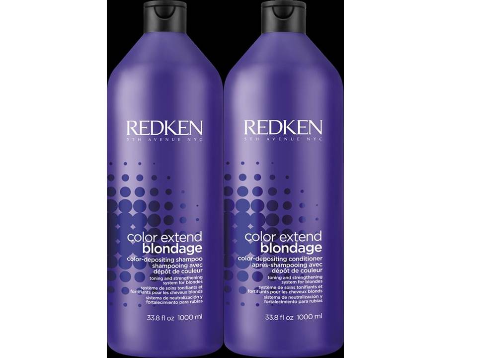 4. Redken Color Extend Blondage Shampoo and Conditioner - wide 2