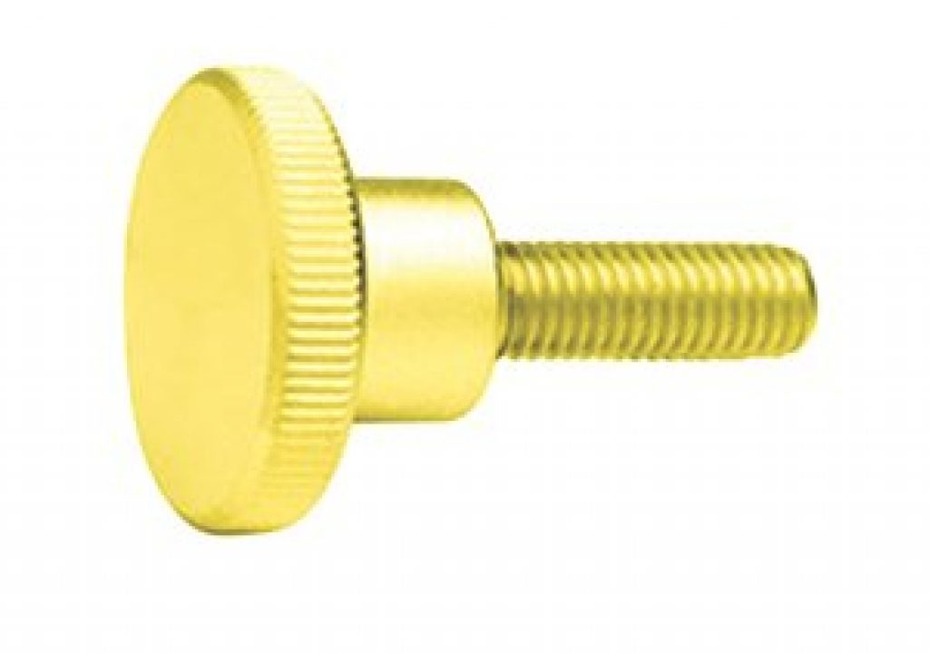 Brass Knurled Thumb Screw INYDY