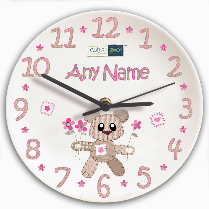 personalised-cotton-zoo-tweed-the-bear-girls-clock-245-p