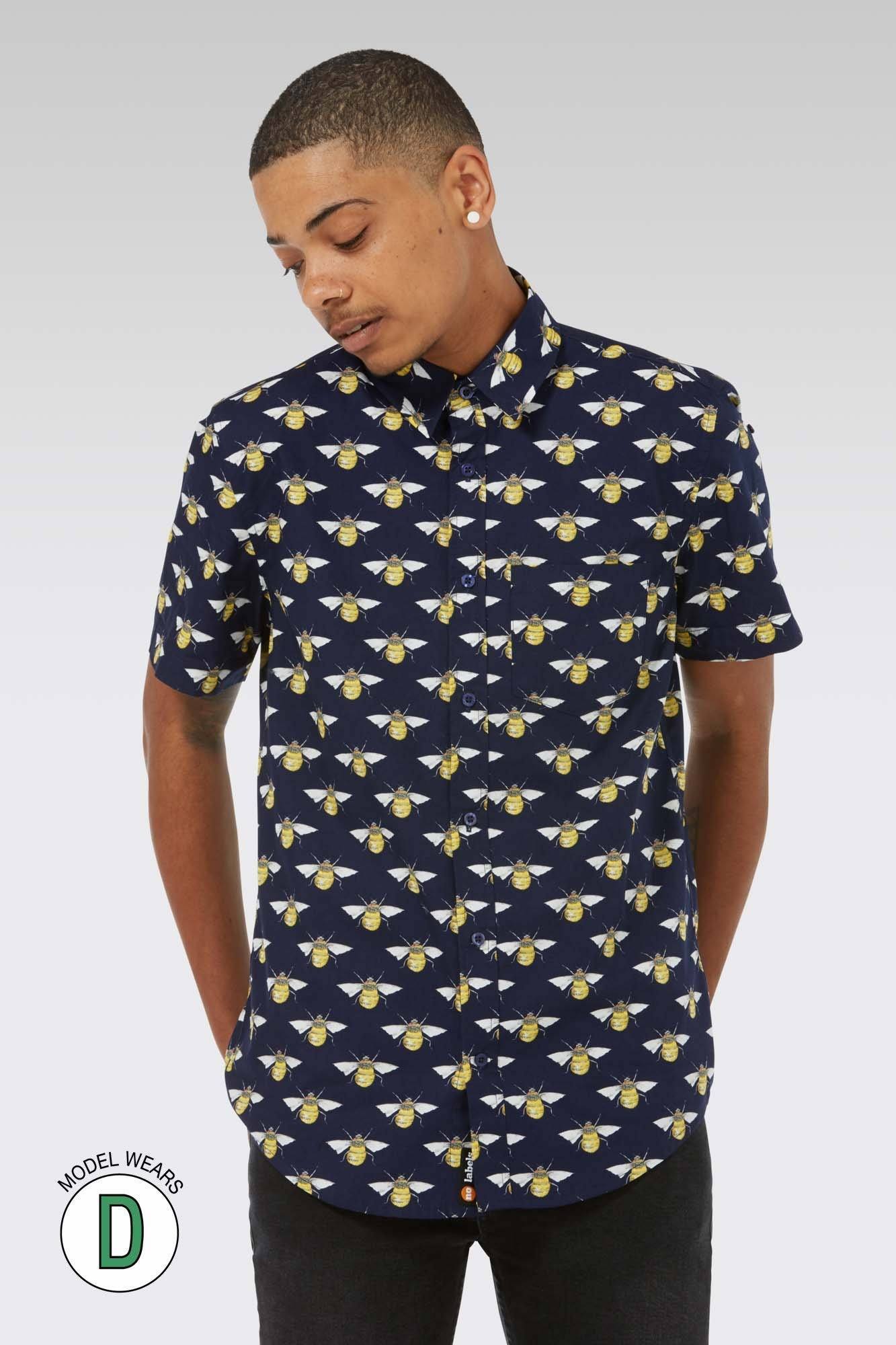 bee-print-short-sleeve-shirt-shirts-gfw-clothing-charlie-0-uk-8-us-4-xxs-488239