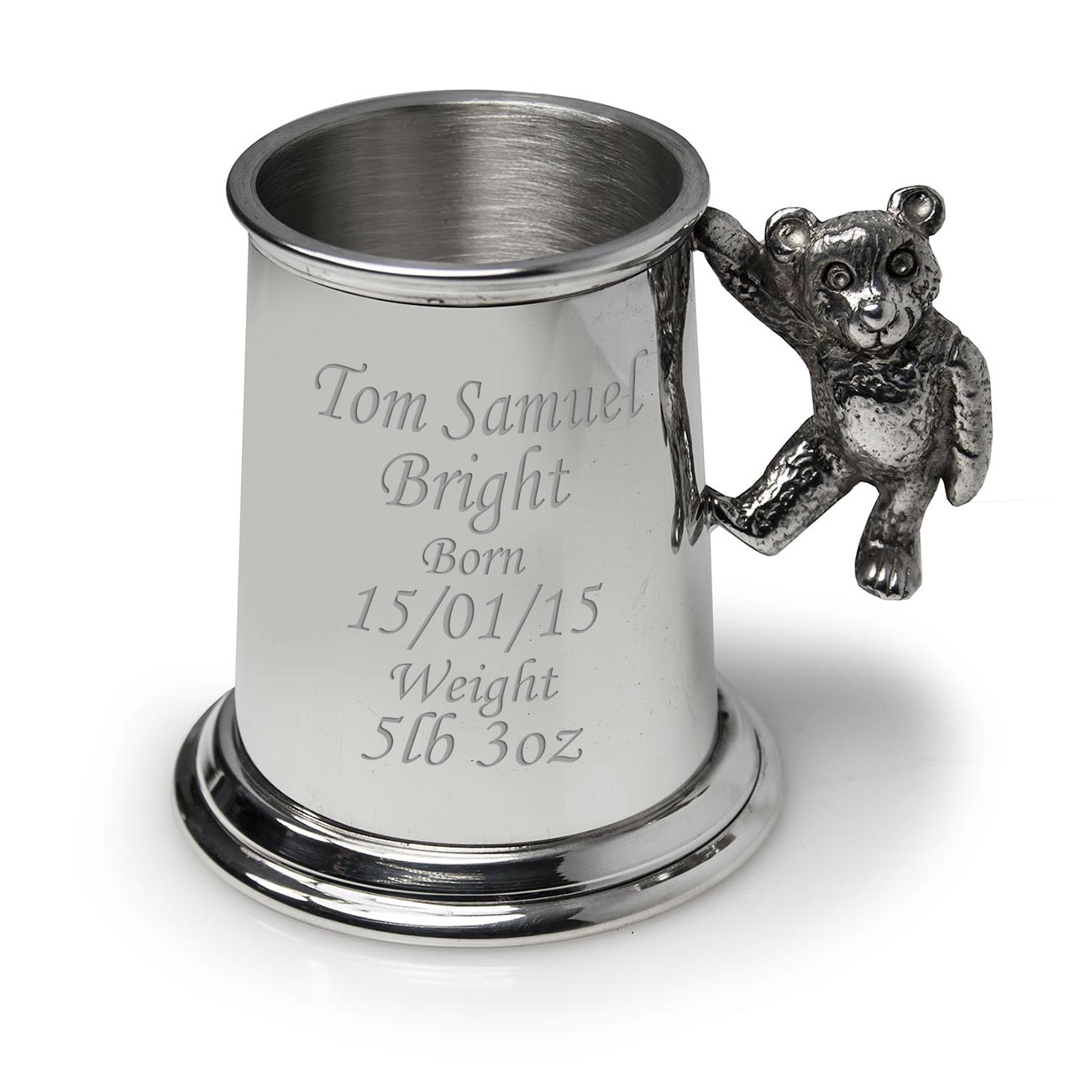 Teddy-Handle-Pewter-Cup-Main