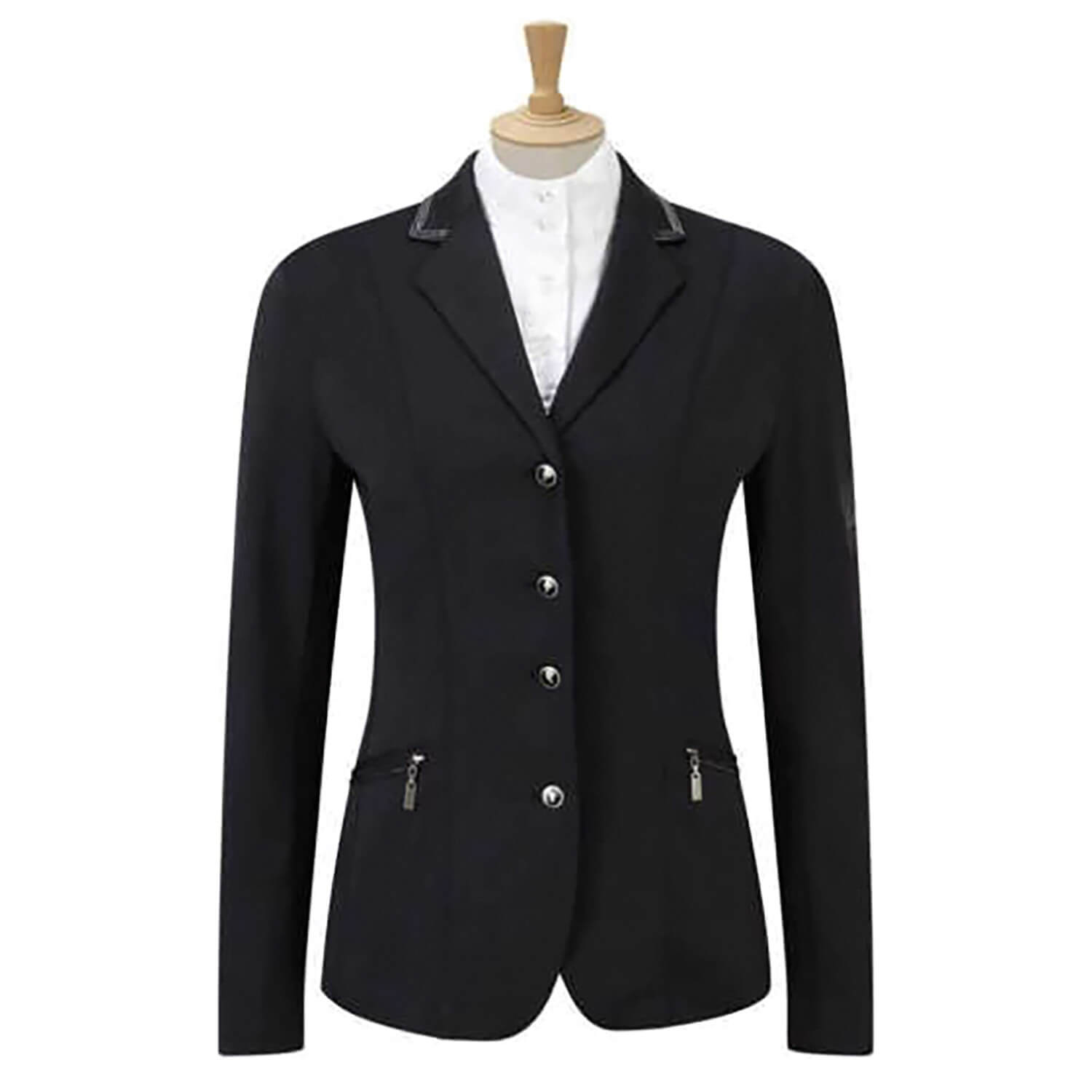 GIRLS-32-CALDENE-COMPETITION-JACKET-CADENCE-STRETCH-BLACK