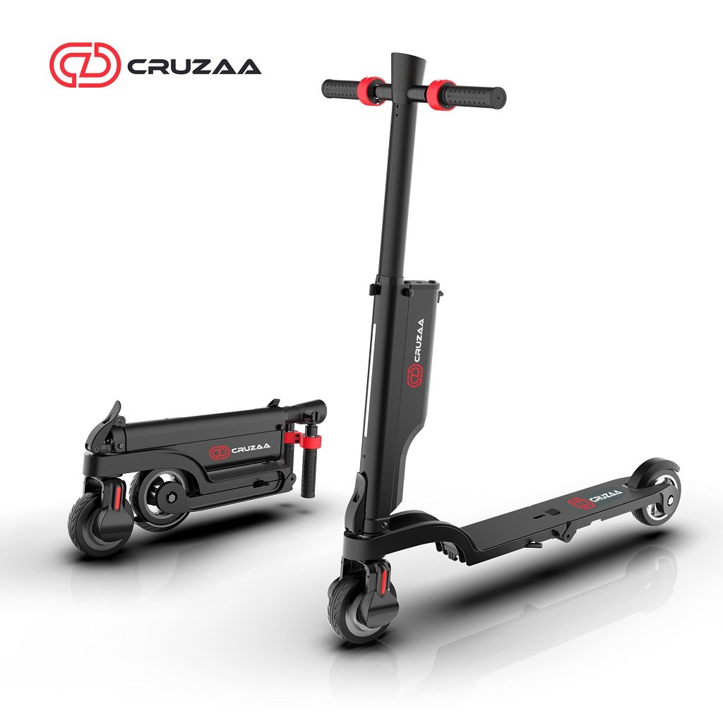 cityscooterfoldedandunfolded