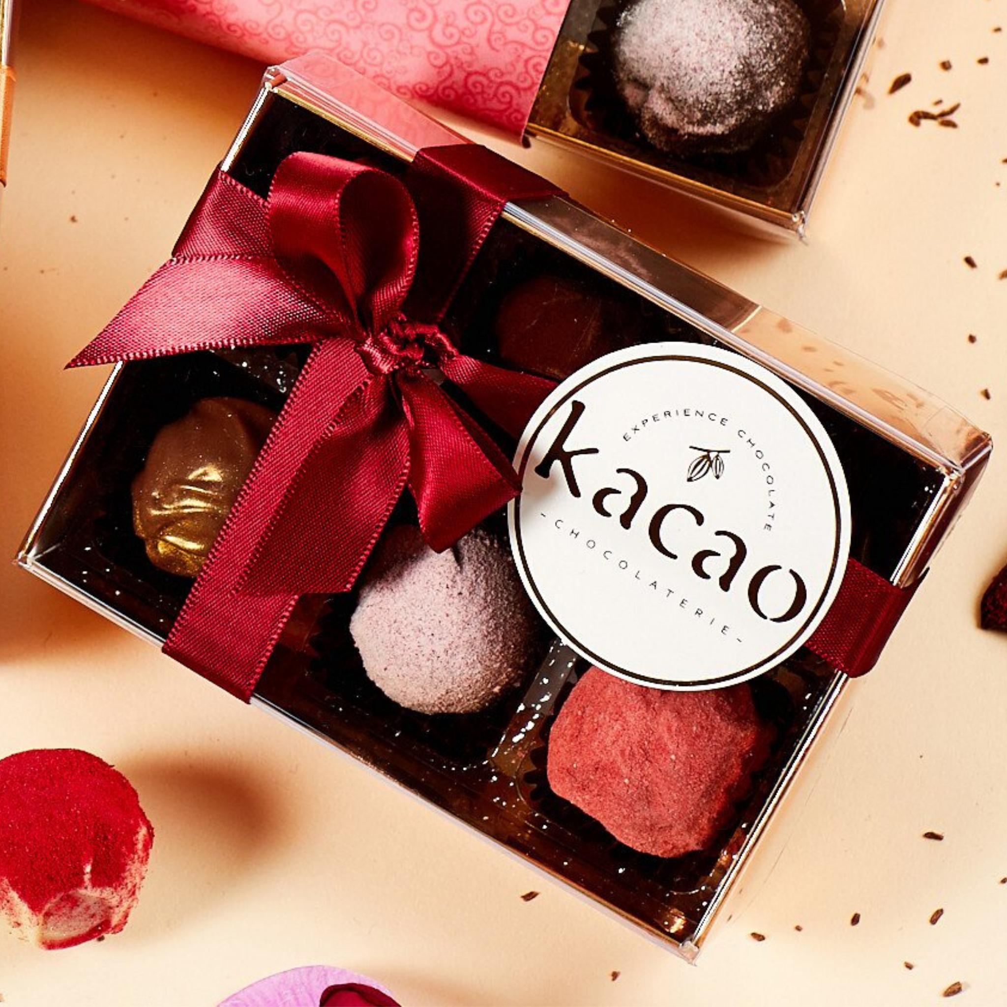 KacaoFreshCreamTrufflesx6