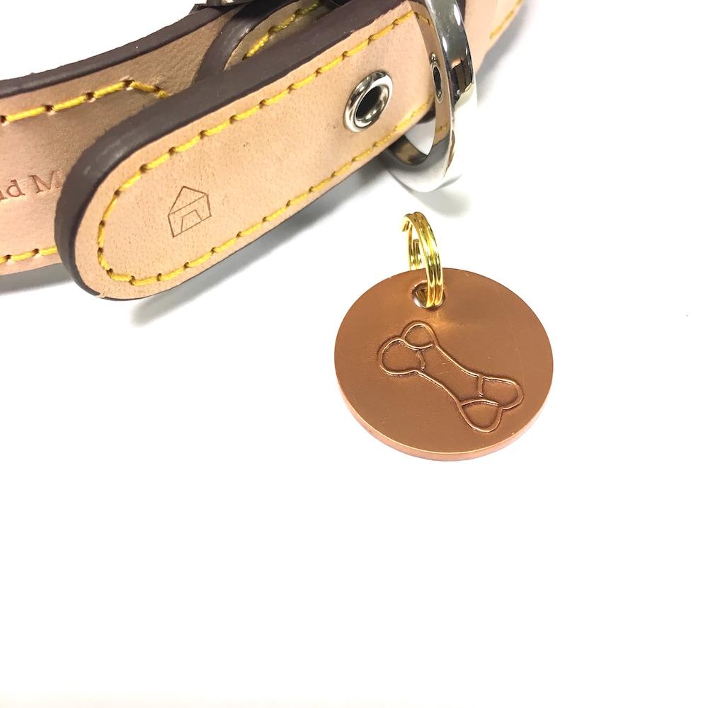 LongPaws-AntiqueCopper-Bone5_Collar