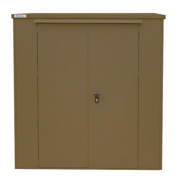 Safestor-brown-Harrogate-secure-garden-shed