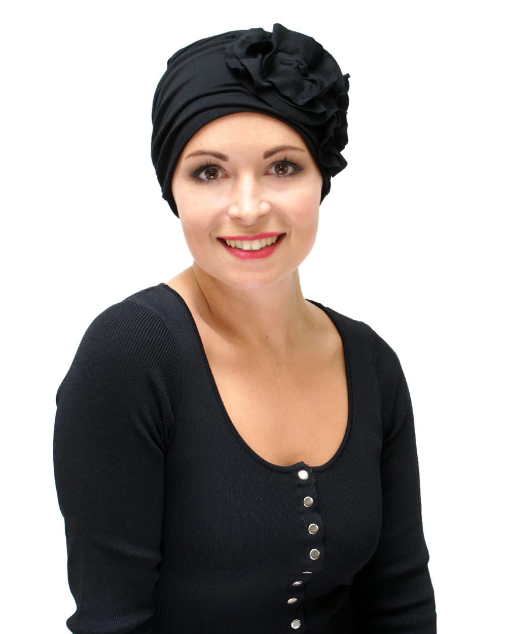 black-chemo-cap-frnt-1
