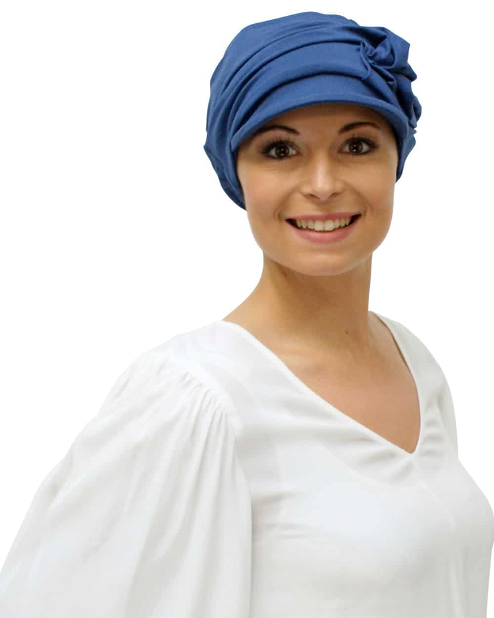 blue-chemo-cap-soft-peak-fr