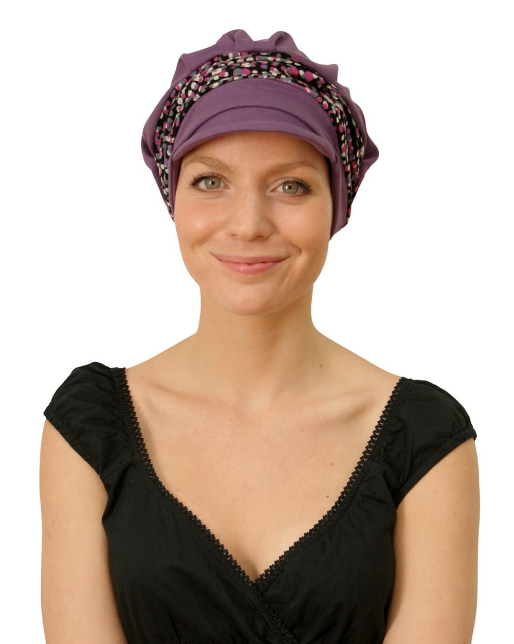 chemo-cap-mauve-Tina-frnt