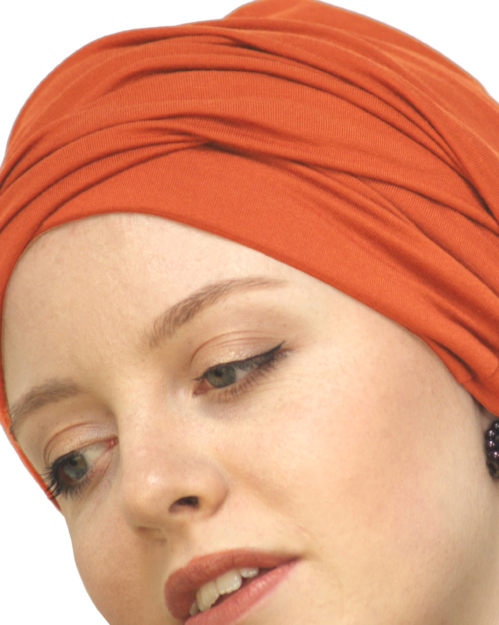 close-up-orange-turban