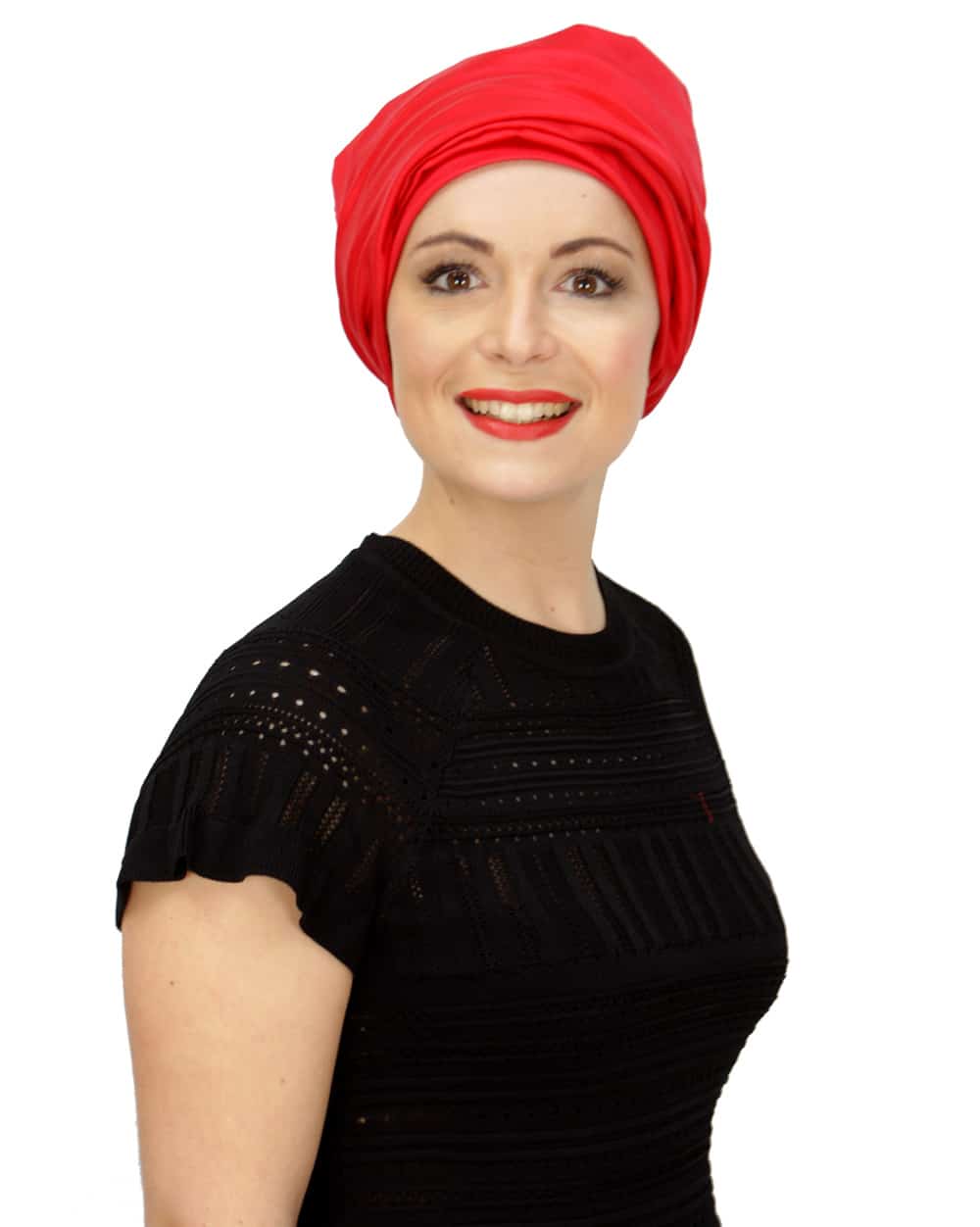 red-chemo-head-wrap