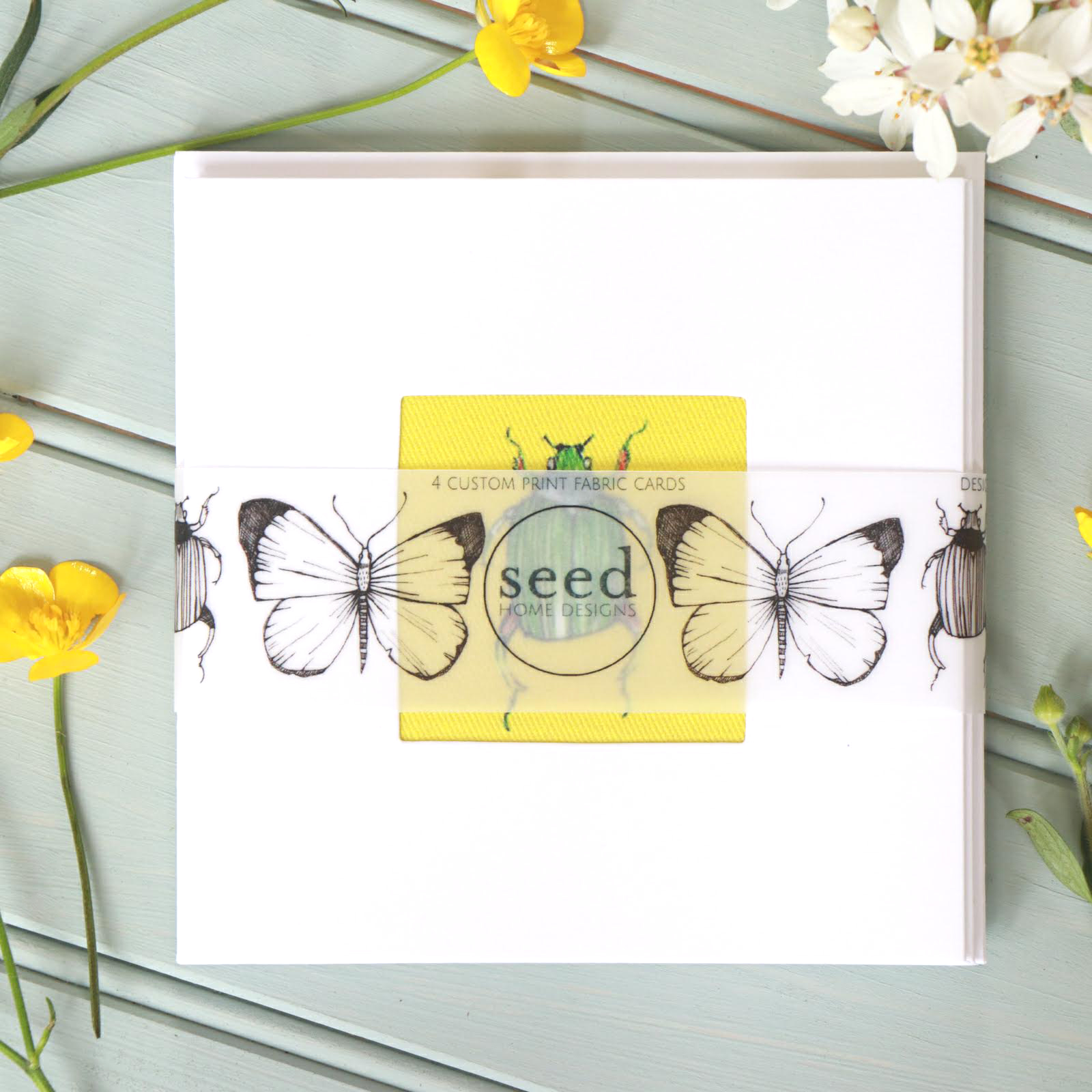 Fabric-Card-Pack-Beetle-Butterfly