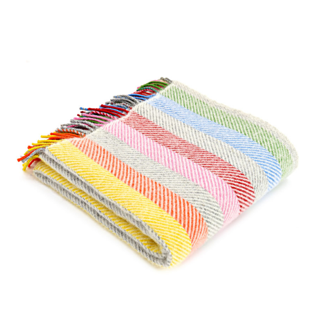 Rainbow-Stripe-Blanket