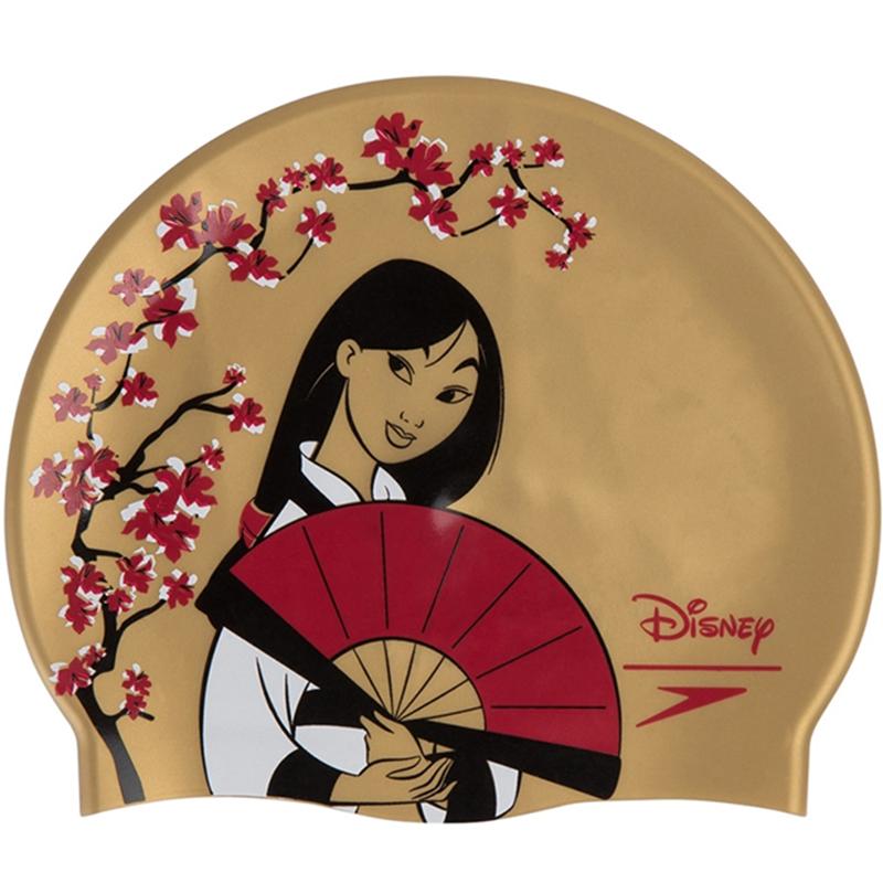 speedo-disney-junior-cap-mulan-slogan-swim-hat-gold-red-2