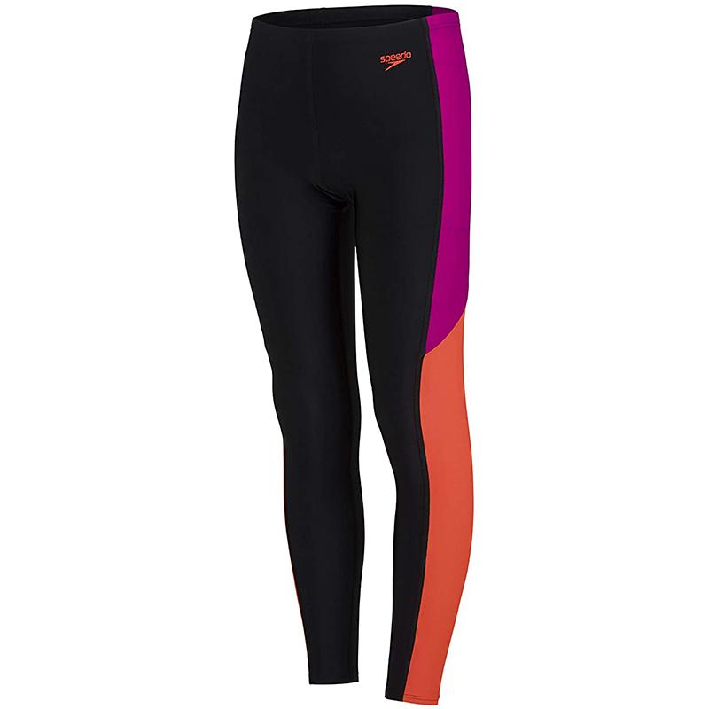 speedo-essential-junior-swim-legging-nero-diva-volcanic-orange-1