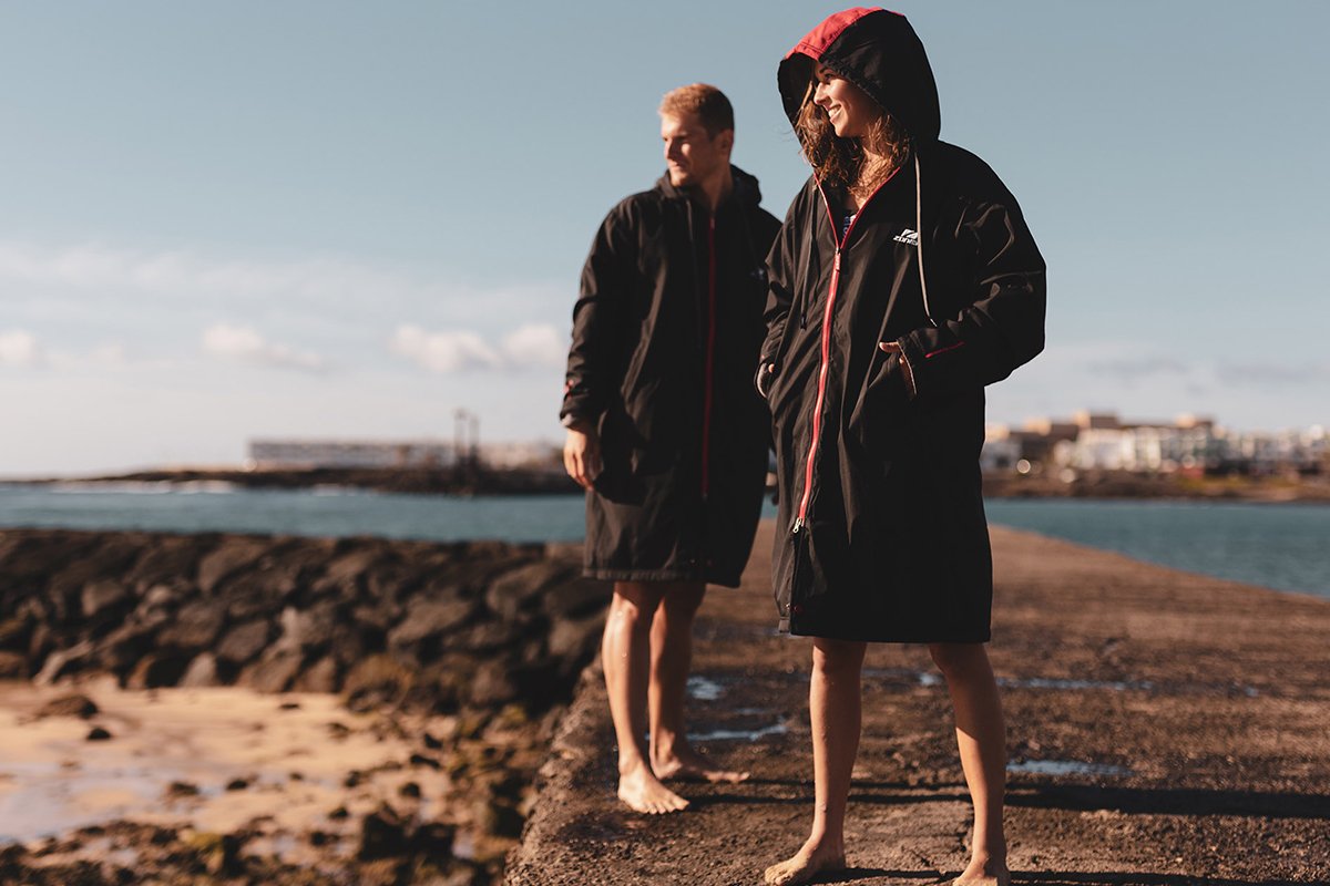 zone3-polar-fleece-parka-robe-jacket-black-grey-11