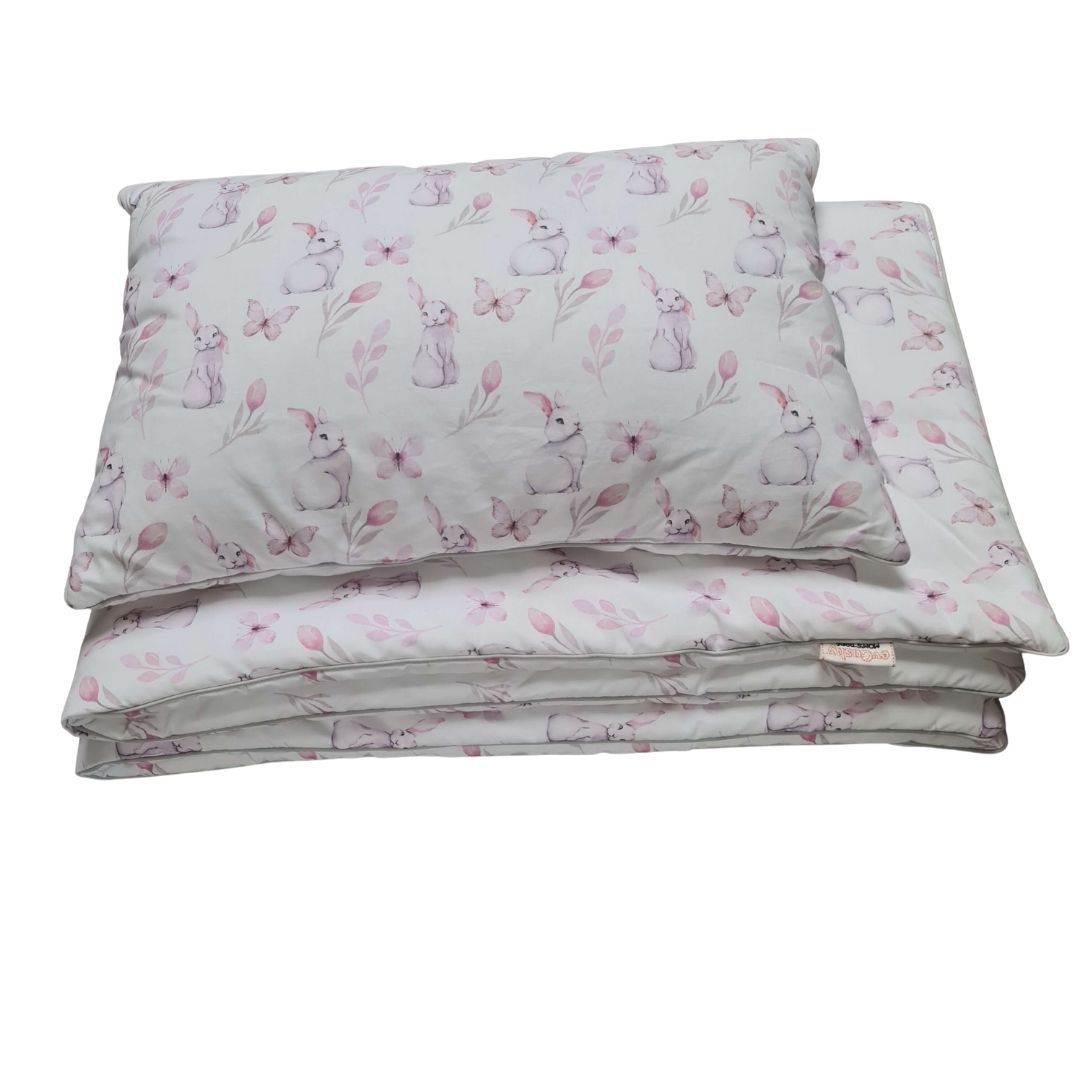 toddlerduvetandpillowsetbabybeddingpinkbunny