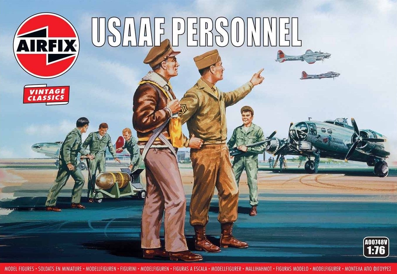 Airfix-Vintage-Classic-1-76-USAAF-Personnel-WWII-A00748V-238448-p