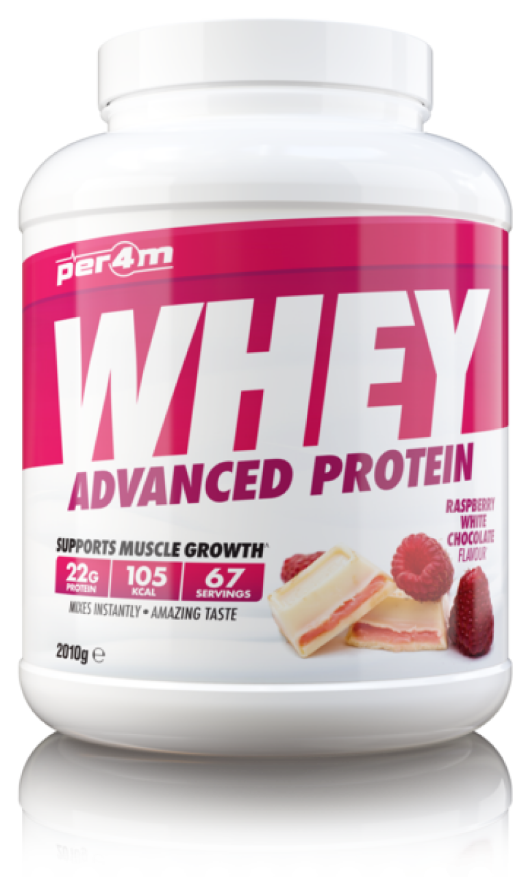 Per4m Whey Protein 67 Servings Raspberry White Chocolate Load Up