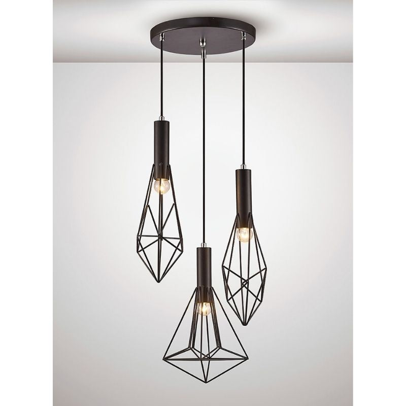 DecoD0139Kristoff3LightCeilingPendantinBlackFinish1