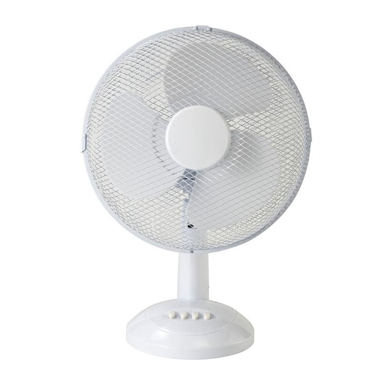 DecoD0433AiroSpeedOscillatingDeskFaninWhiteFinish