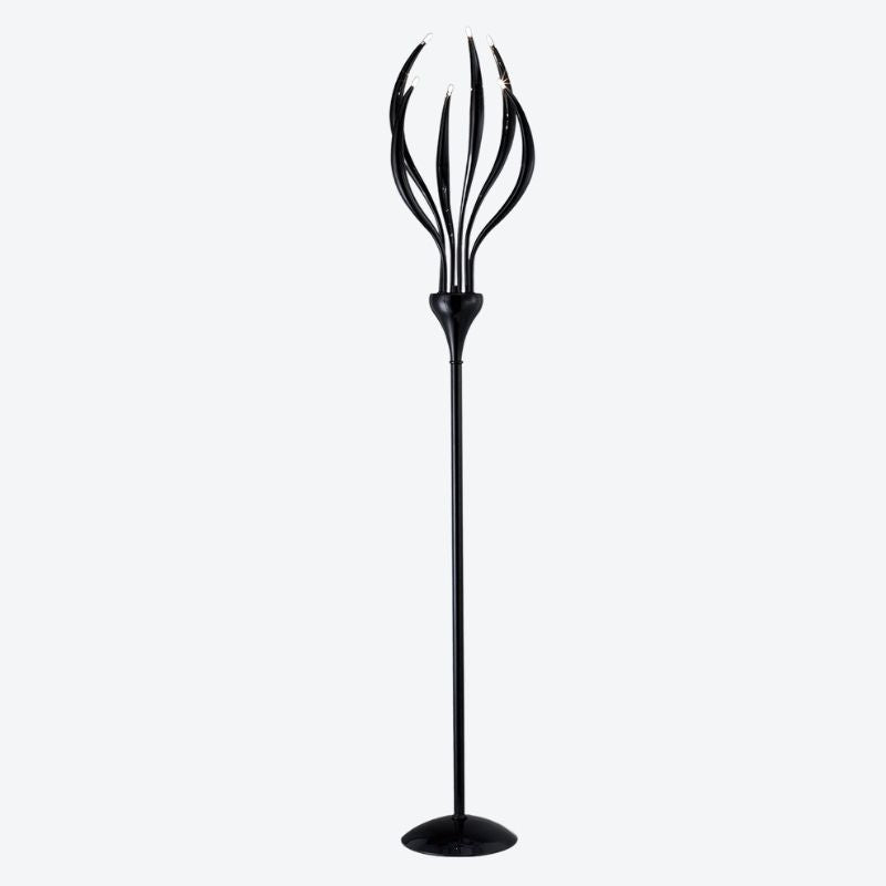 DiyasIL30164Llamas6LightsFloorLampFinishedinBlack