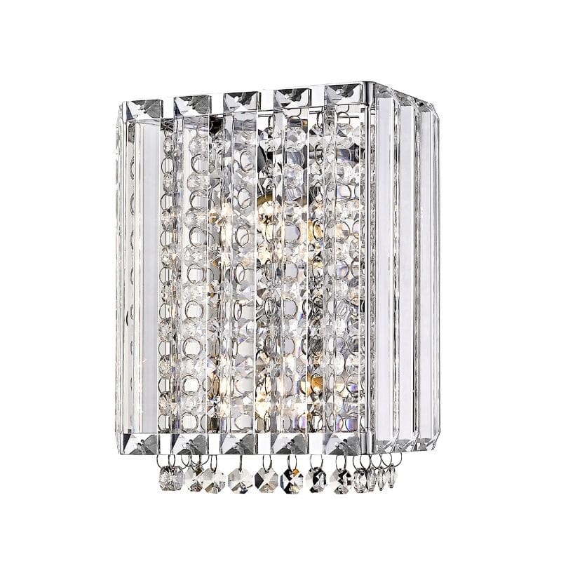 ImpexLightingCFH1925-02-WB-CHDiore2LightsWallFitinginCrystalandChromeFinish-min