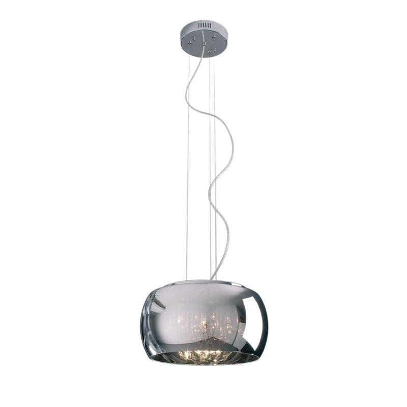 ImpexLightingCFH606091-05A-CHDeni5LightsCeilingFittinginCrystalandChromeFinish
