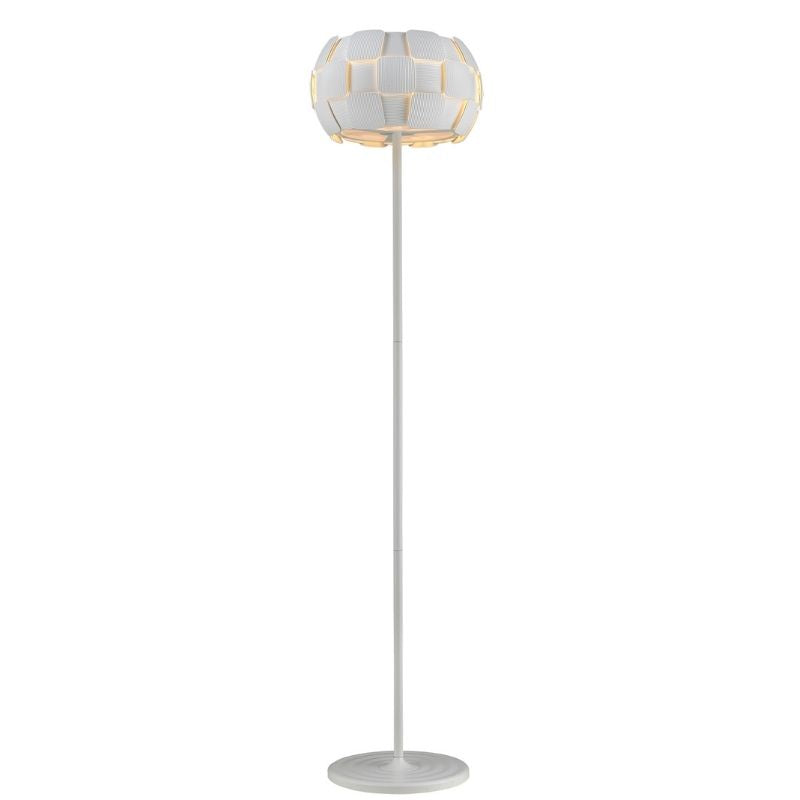 ImpexLightingPG504241-03-FL-WHBrigitte3LightFloorLampinWhiteFinish