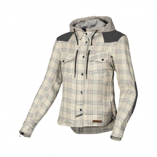 MacnaInlandLadiesShirtBeigeBrownPink1