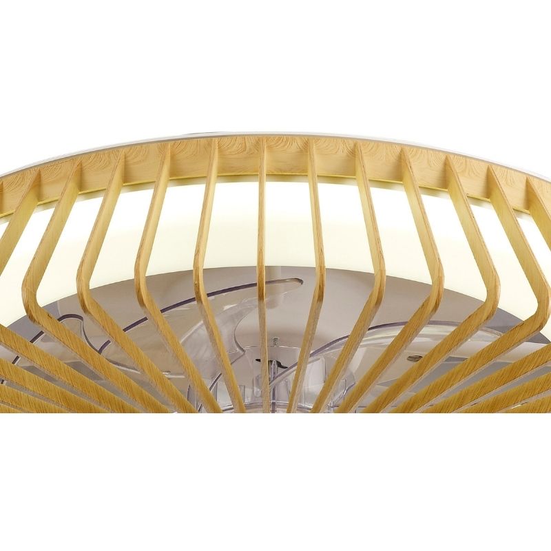 MantraM7128HimalayaSingleLightDimmableCeilingFittingWithBuilt-InFaninWoodEffectFinish_ComesWithRemoteControl_AppandAlexaandGoogleVoiceControl