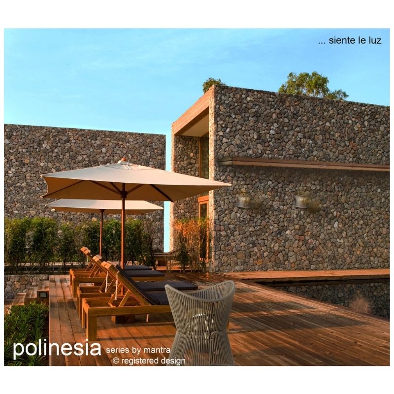 MantraM7136PolinesiaSingleLightoutdoorTableLampinBeigeOscuFinish1