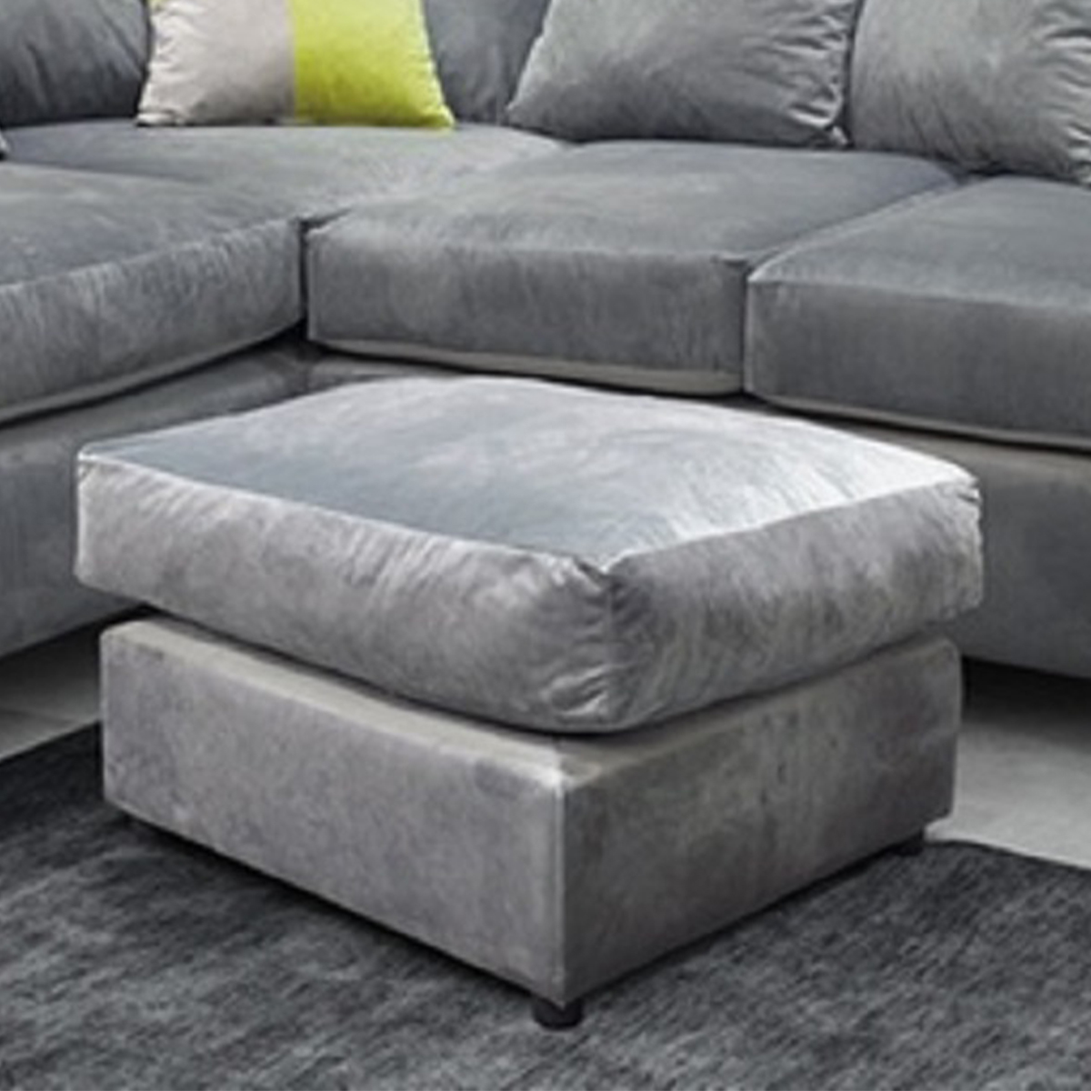 Ella-Grey-Plush-Velvet-Footstool