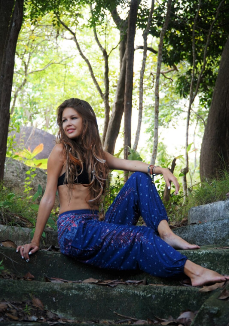 High_cut_harem_pants_Peacock_Feather_Blue-10