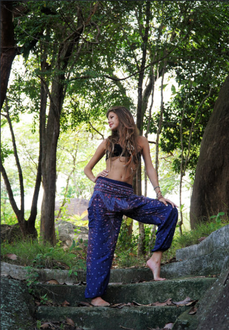 High_cut_harem_pants_Peacock_Feather_Blue-2