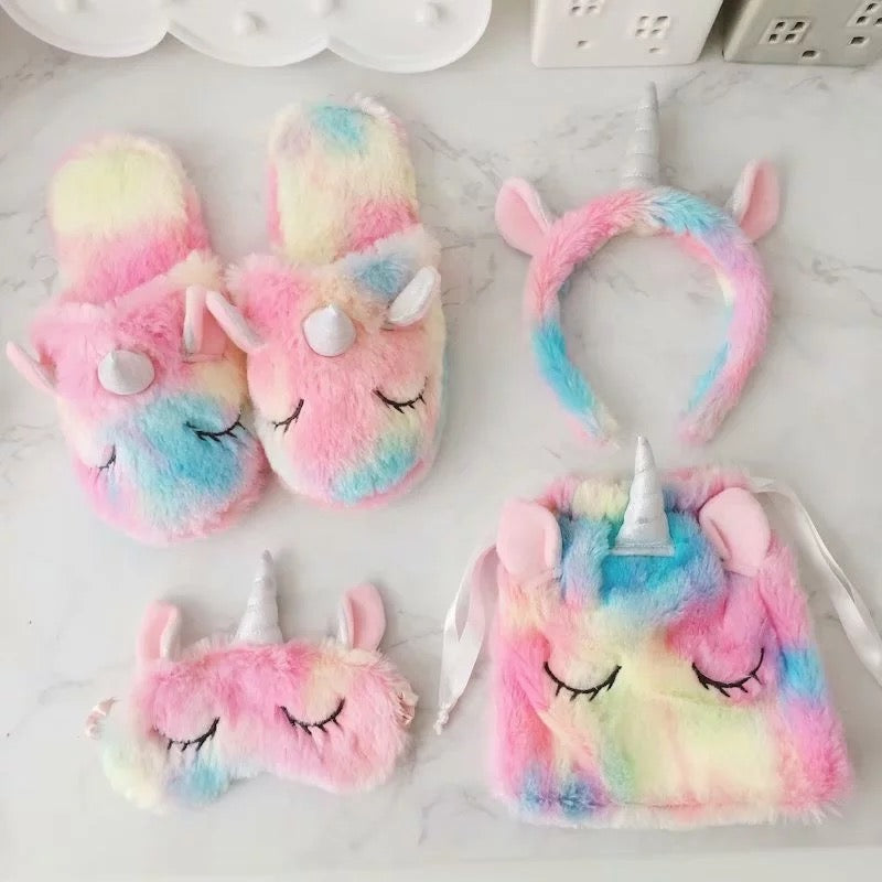 PlushUnicornSlipperSet3