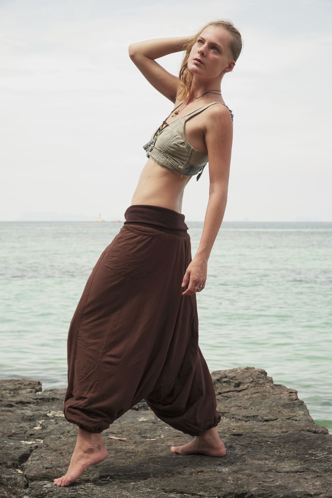 warm-harem-pants-brown-plain-fleece-lined_12