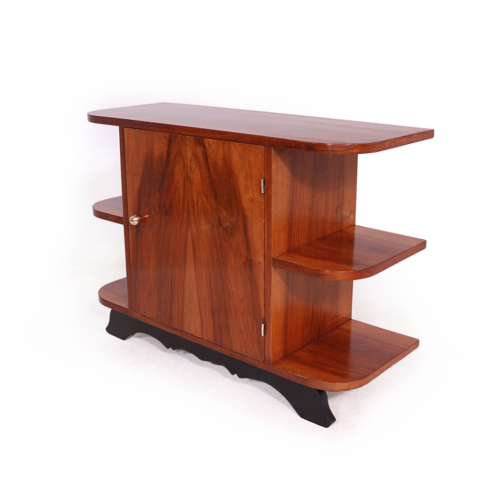 ArtDecoBookcase-Cabinet-in-Walnut-c1930-side