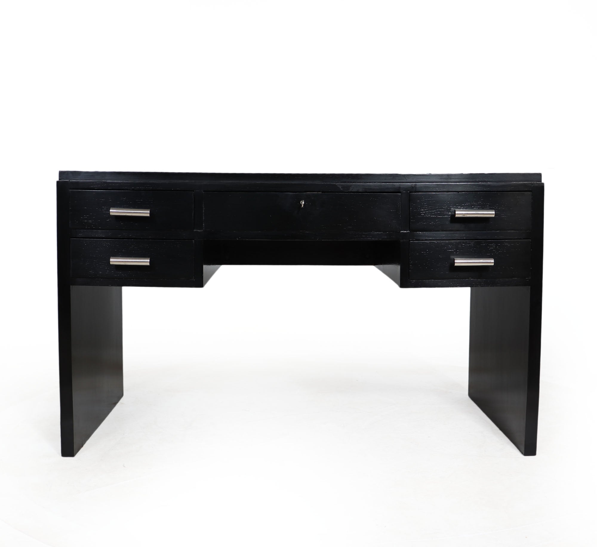 French-Black-Art-Deco-Desk-front