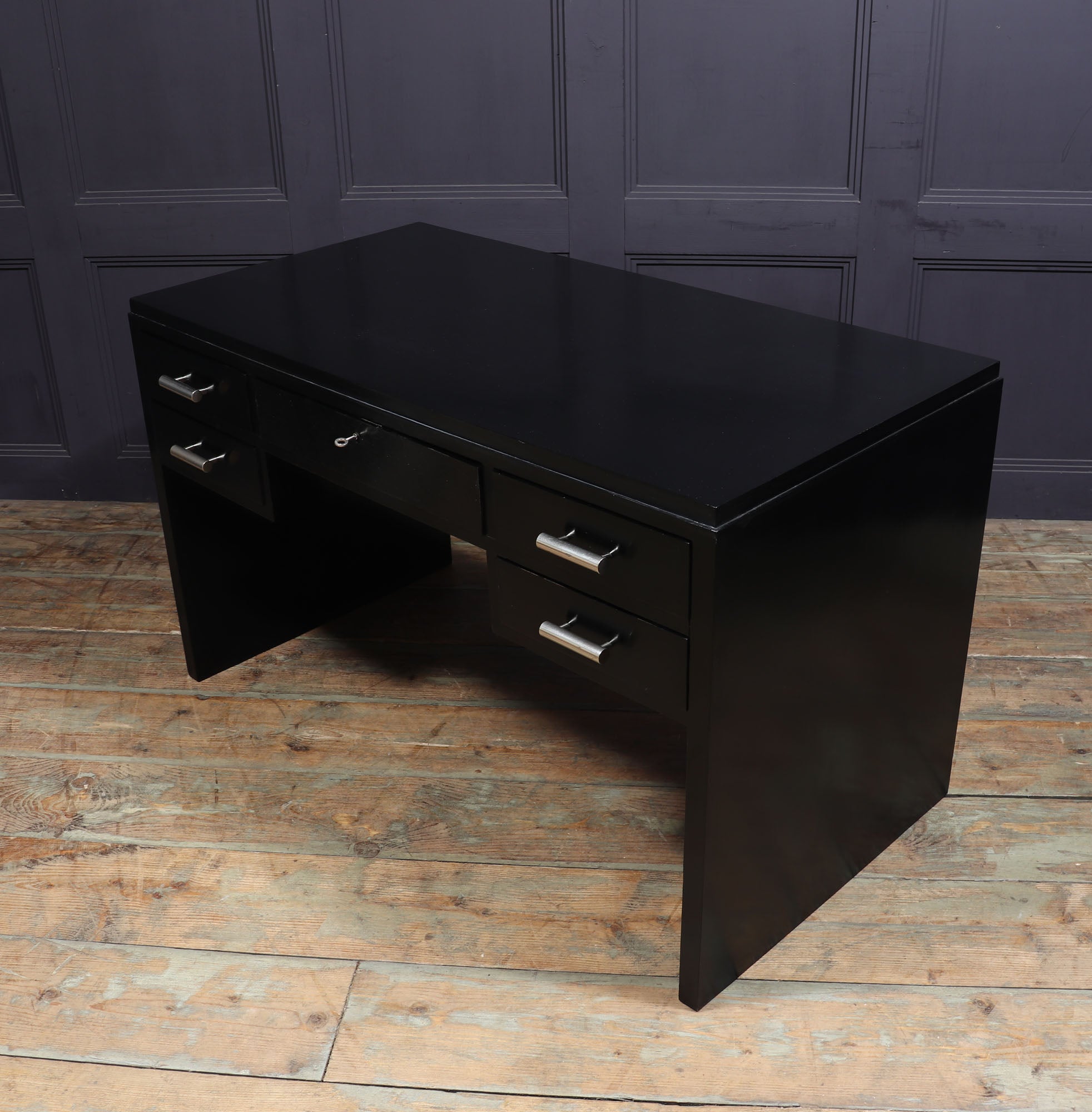 French-Black-Art-Deco-Desk-room