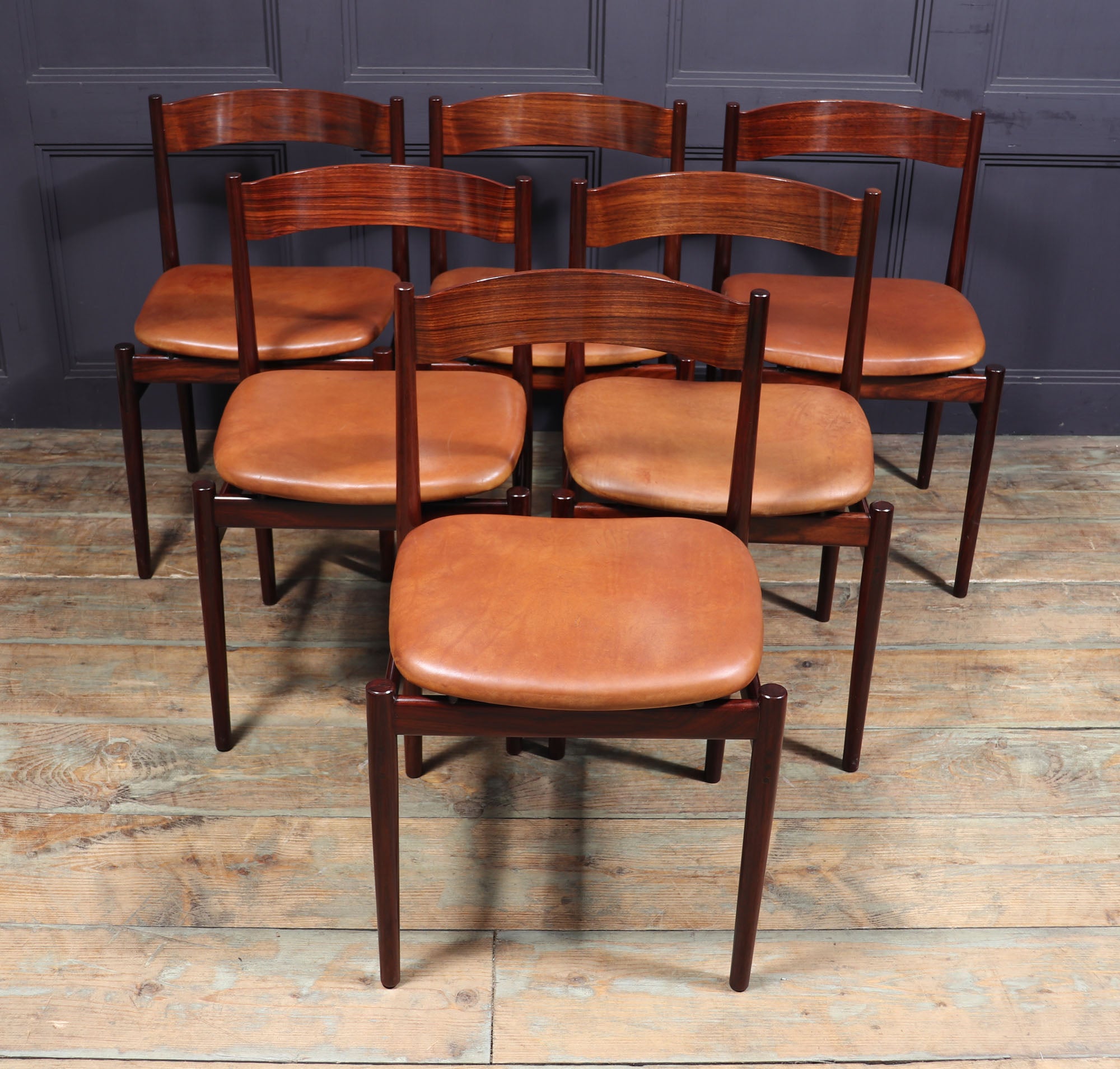Italian-Rosewood-Dining-Chairs-Cassina-room
