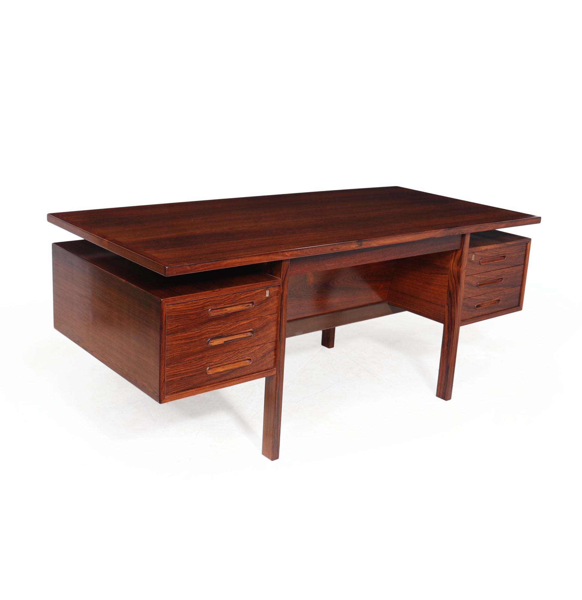 Mid-century-Danish-Rosewood-Desk-side