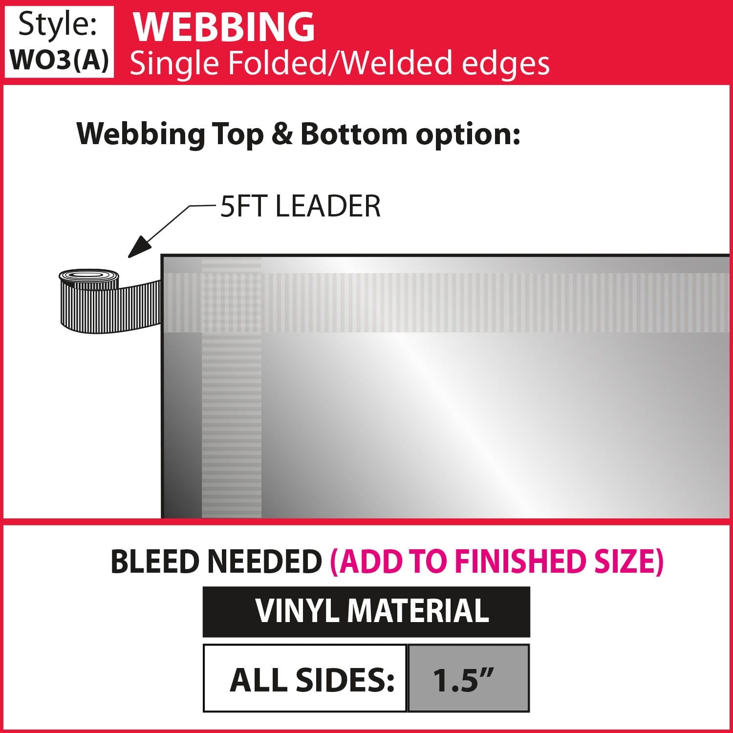 Webbing-with-Leader-No-Grommets