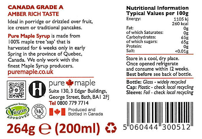 Amber-Rich-Maple-Syrup-200ml-264g-Pure-Maple-Syrup
