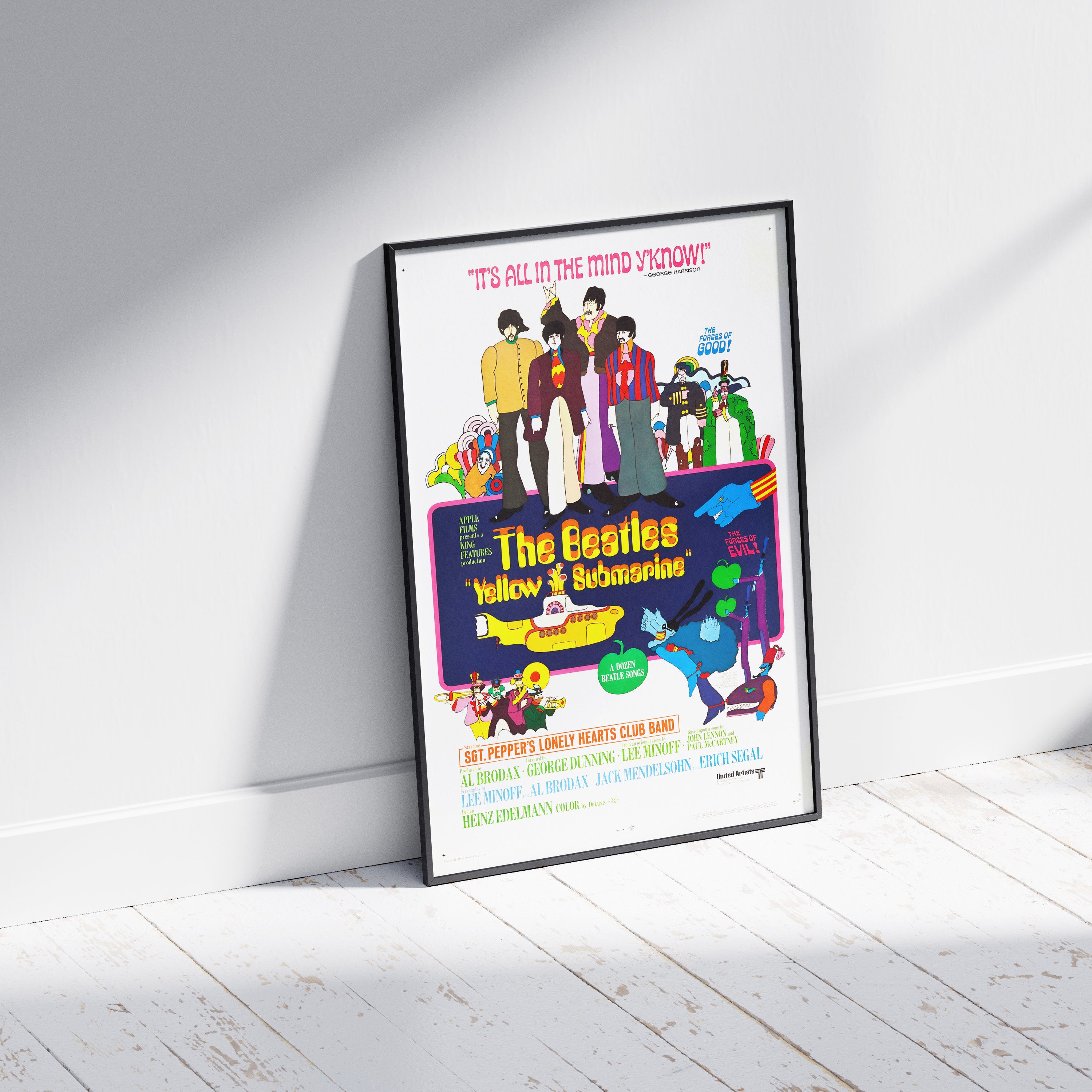 795EtsyFrame2COMPLETEYellowsubmarineSIZEDUP