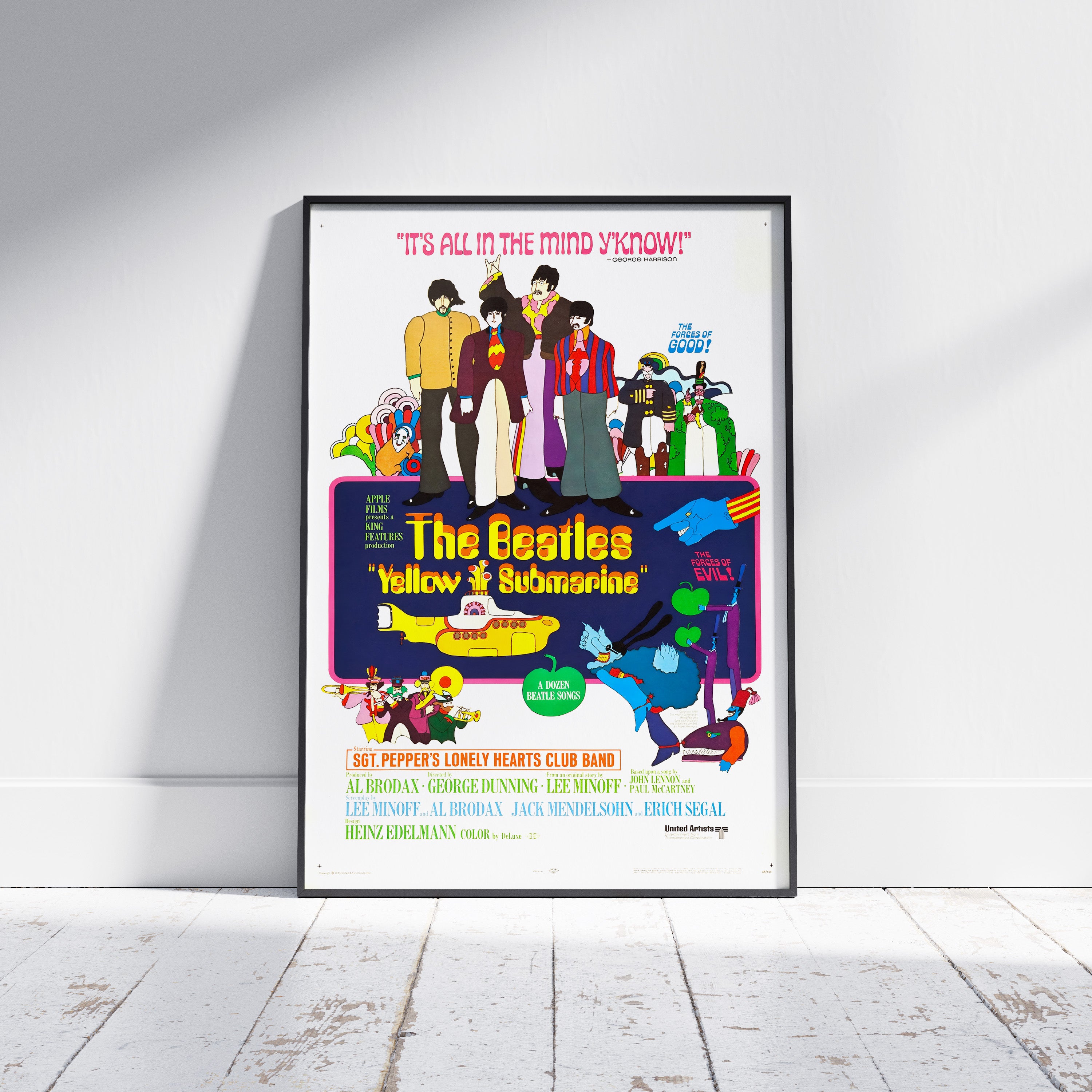 956EtsyFrame1COMPLETEYellowsubmarineSIZEDUP