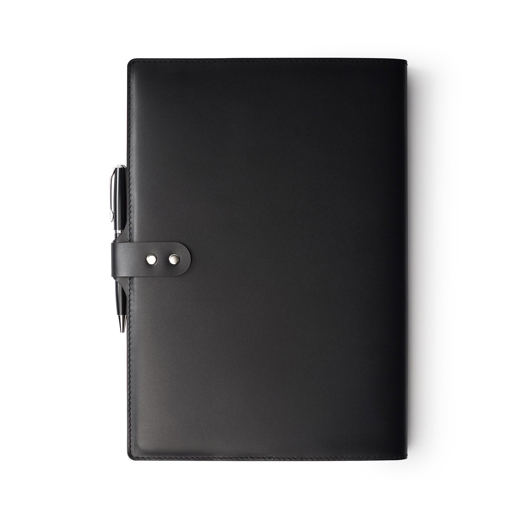 A4NotebookplusPen-Black-TopDown-0566