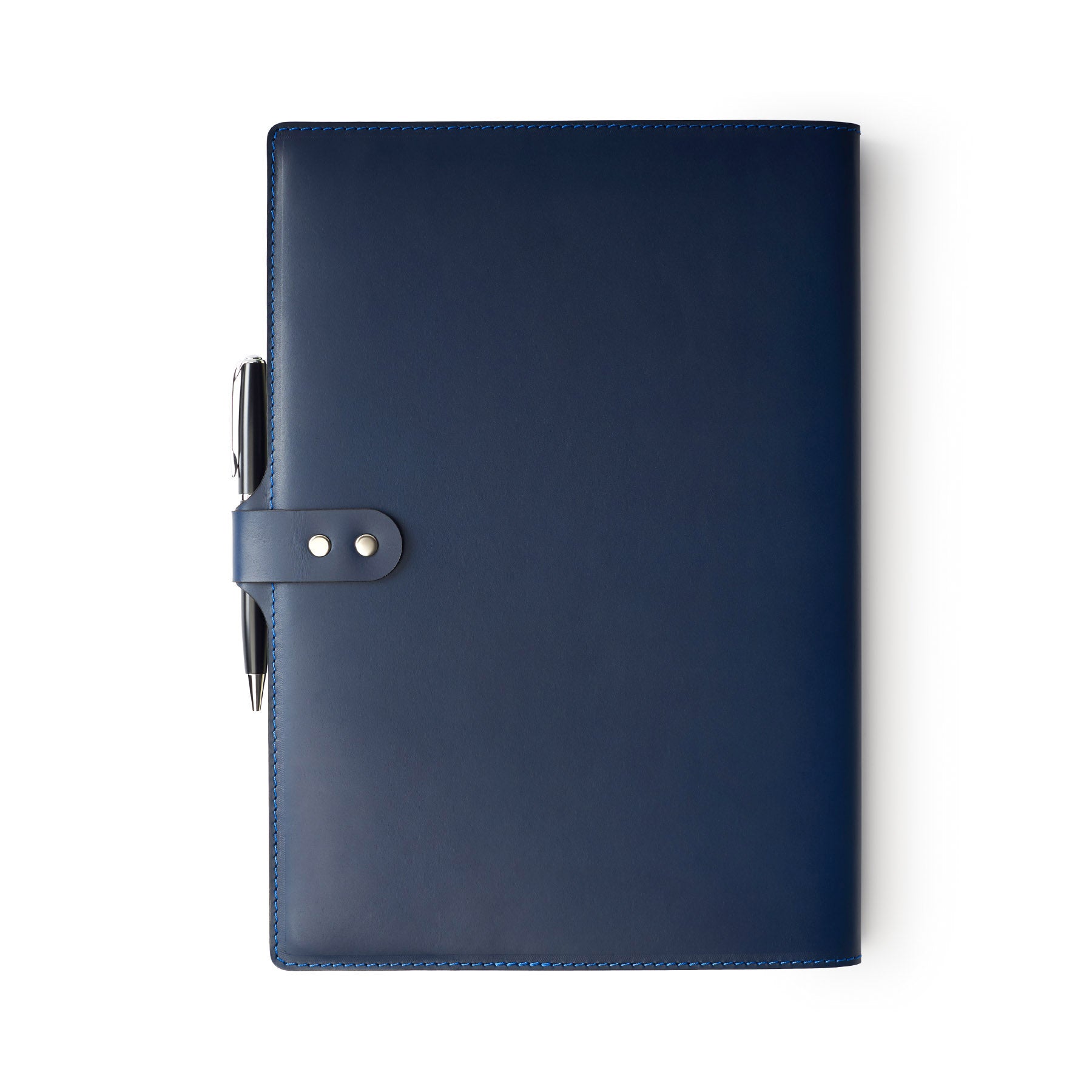 A4NotebookplusPen-Navy-TopDown-0554