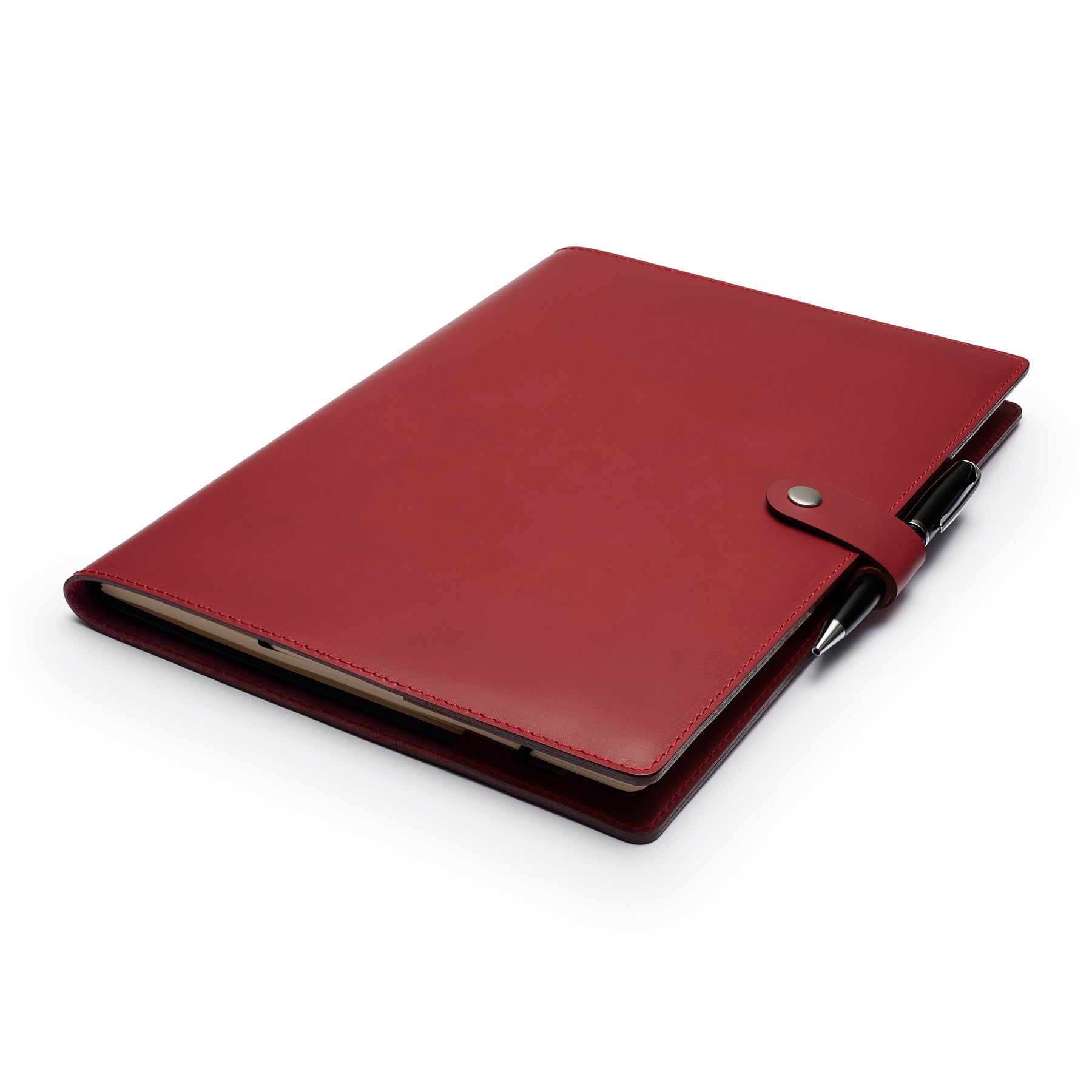 A4NotebookplusPen45_-Burgundy-TopDown-1085