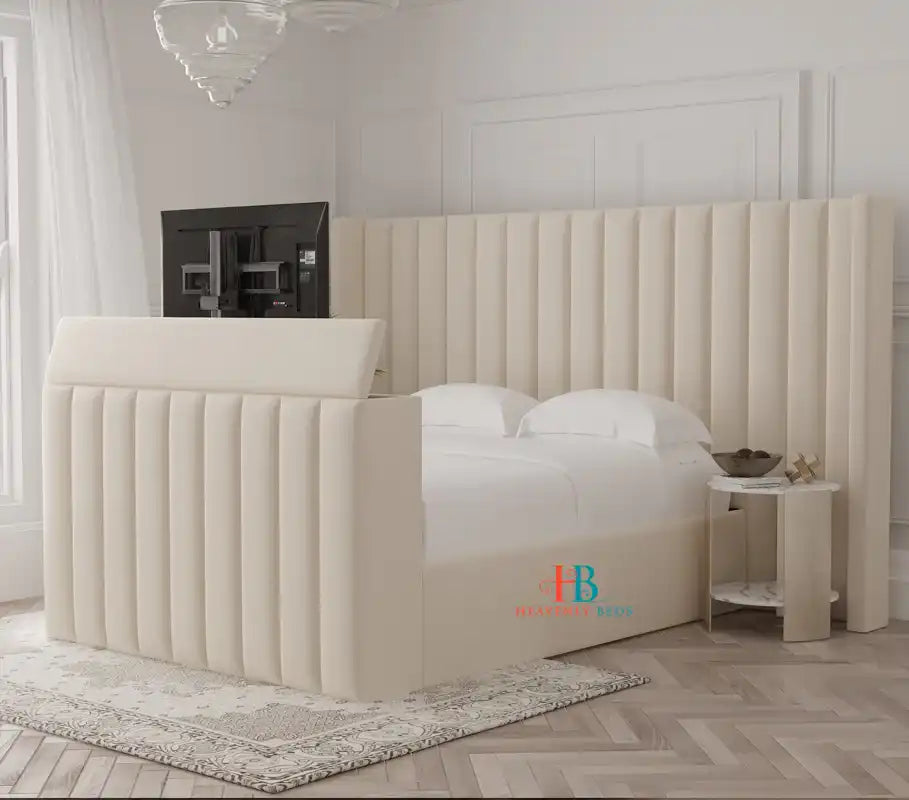 TV-Bed-Cream-With-Storage